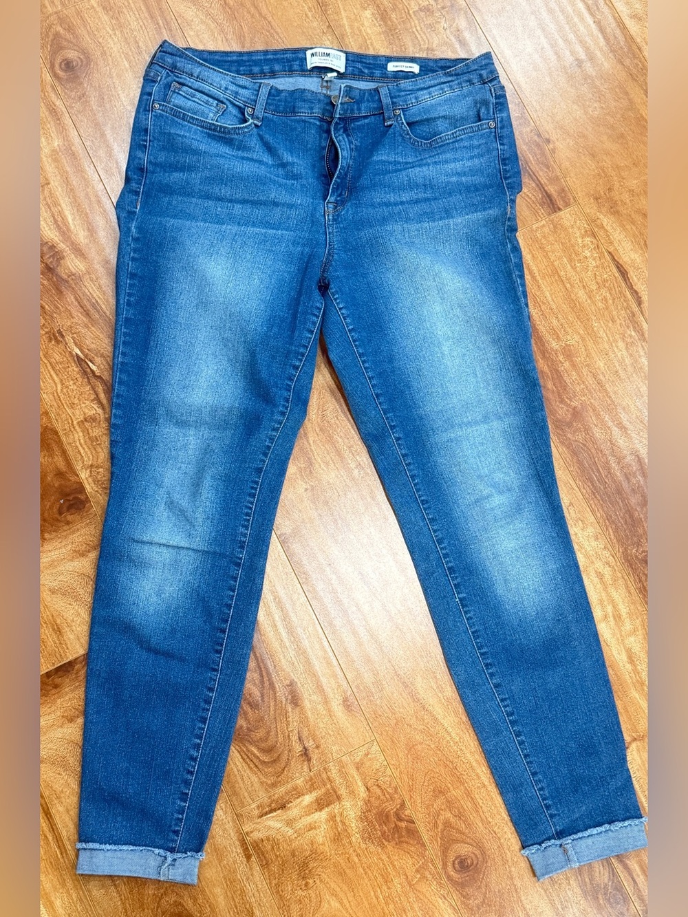 William Rast The Perfect Skinny Jeans Size 31 Medium Wash Stretch